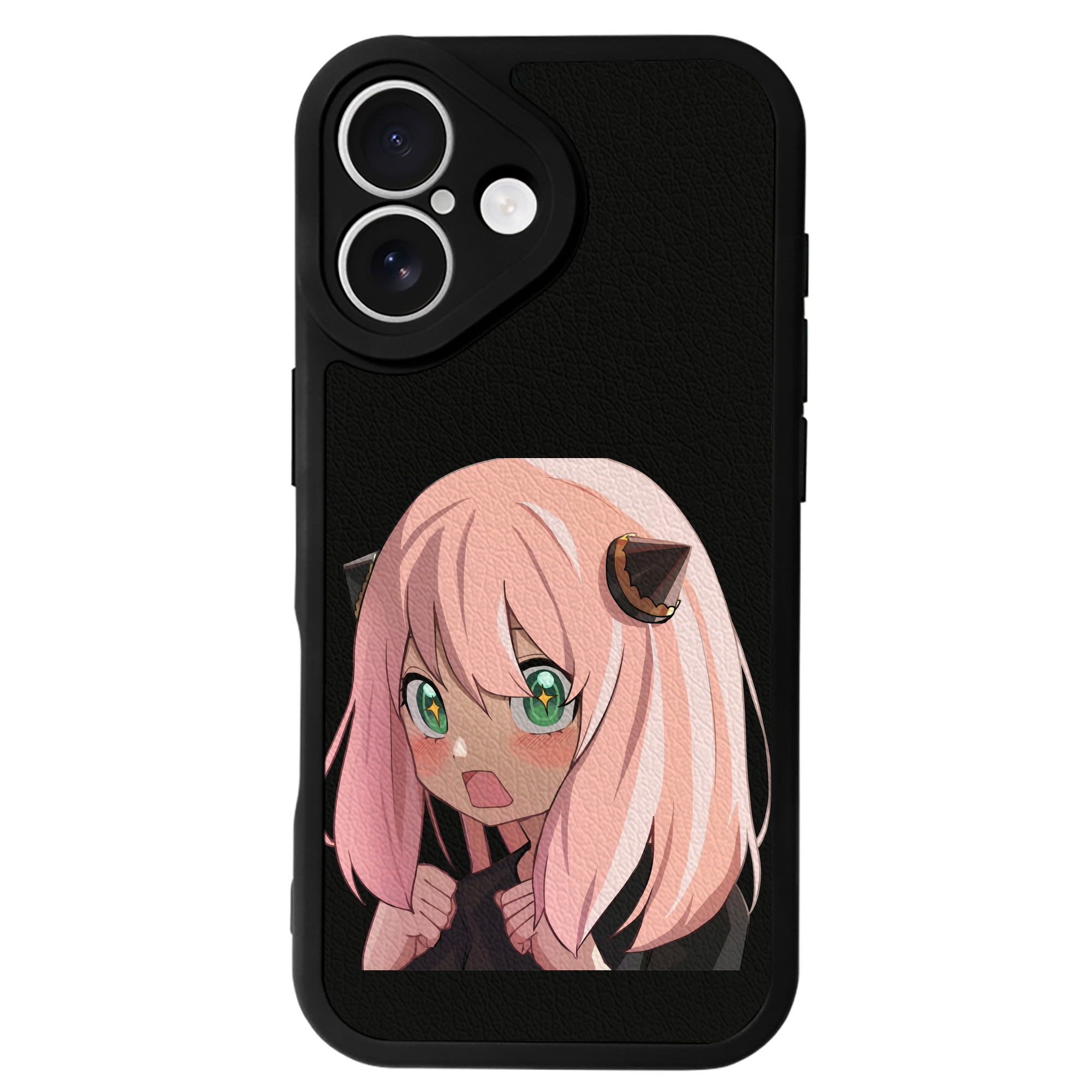 （画像用） SPY×FAMILY间谍家家酒 【iPhone 16シリーズ対応】シリコンスマホケース（レザー調） 材質：シリコン